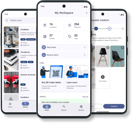 App gestión de inventario para pymes