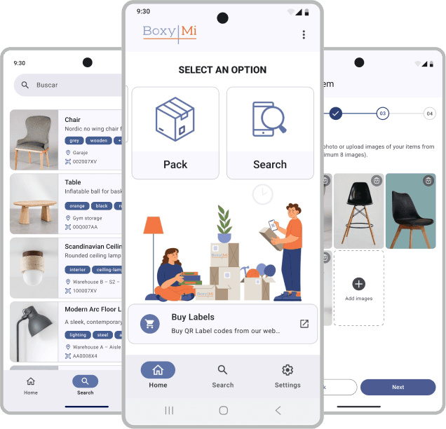Boxymi Moving App